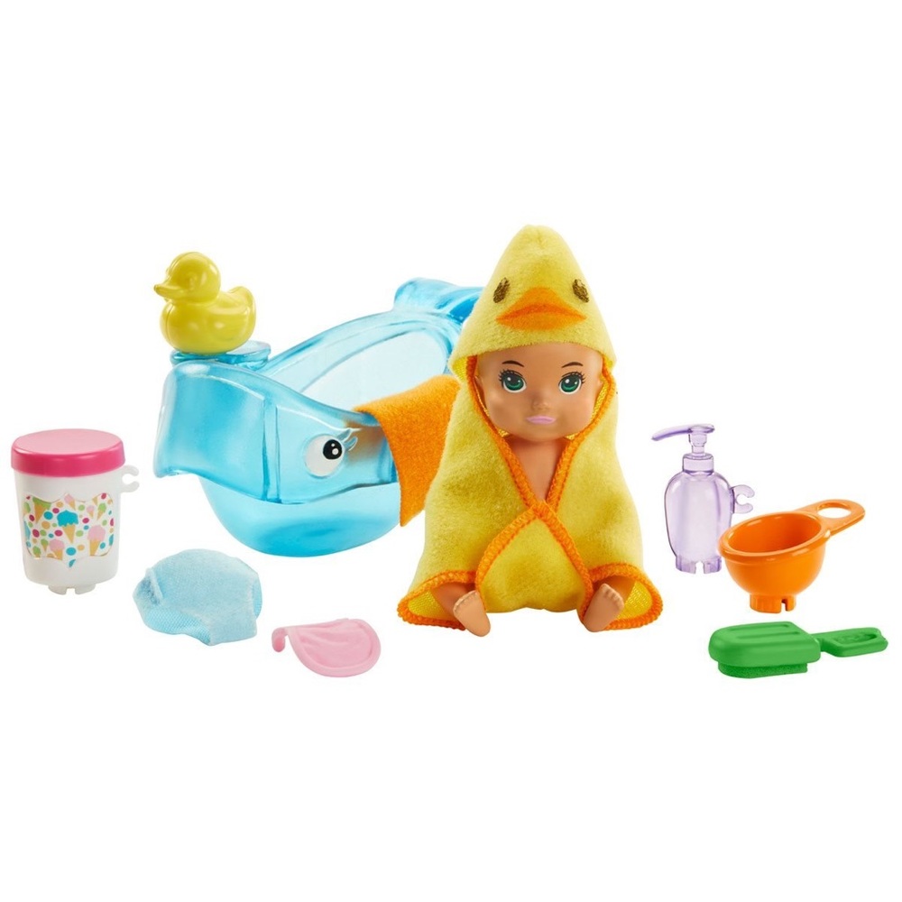 Barbie Skipper Babysitters Inc. Bath Time Set NEW